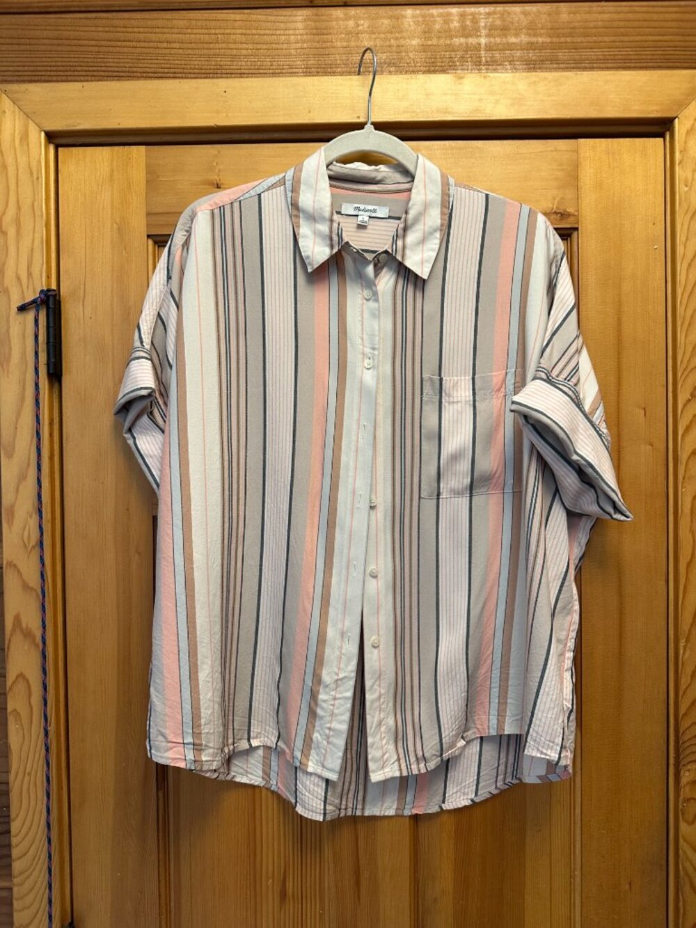 Madewell Courier Shirt in Aldwin Stripe
